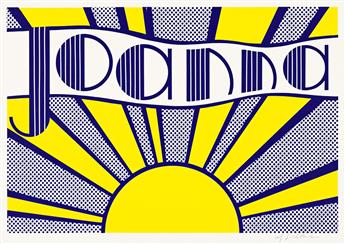ROY LICHTENSTEIN (1923 - 1997) Joanna.                                                                                                           